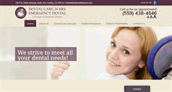 Desktop Screenshot of dentistry24hrs.com